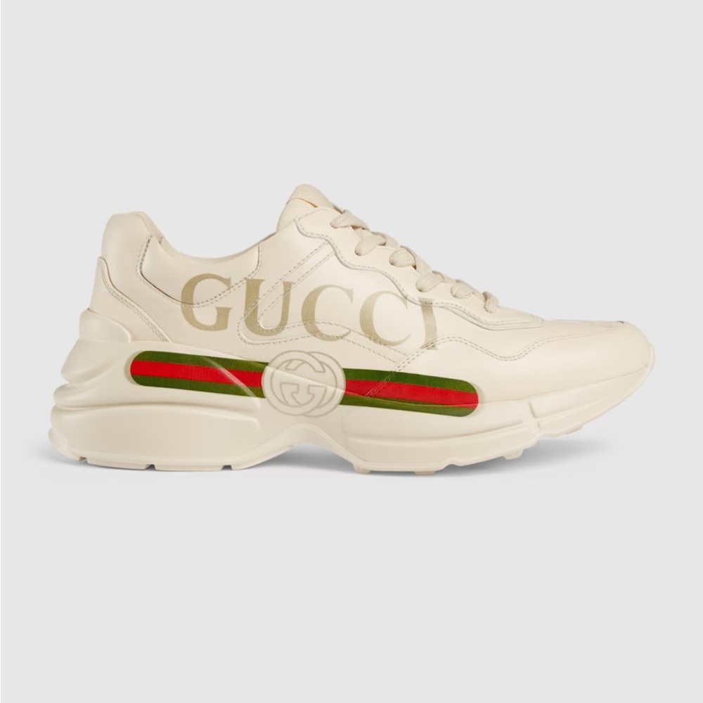 Gucci Rhyton Leather Sneaker- CAN DO LESS O.FF P0SH! Msg me